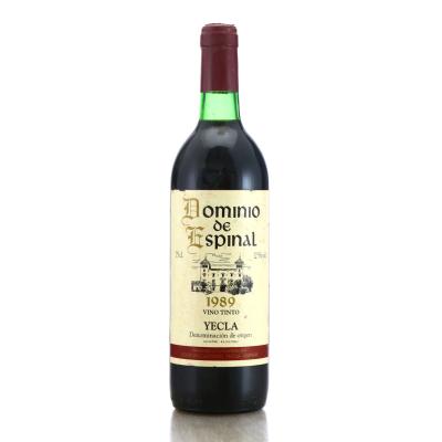 Bodegas Castano Dominio De Espinal Tinto 1989 Yecla