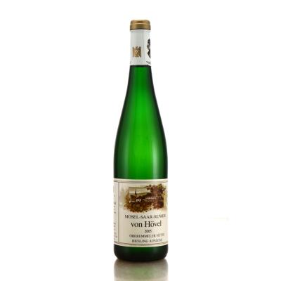 Von Hovel Oberemmeler Hutte Riesling Auslese 2005 Mosel