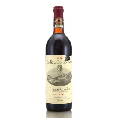 Badia A Coltibuono 1982 Chianti Classico Riserva