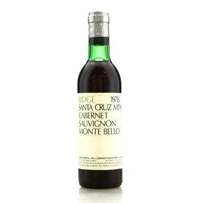 Ridge Monte Bello 1978 Santa Cruz Mountains 37.5cl