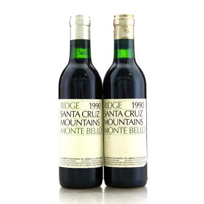 Ridge Monte Bello 1990 Santa Cruz Mountains 2x37.5cl