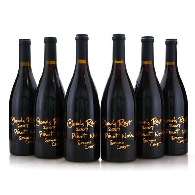 Clouds Rest Pinot Noir 2007 Sonoma Coast 6x75cl