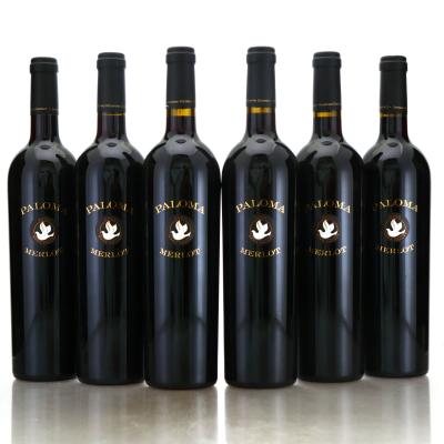 Paloma Merlot 2003 Napa Valley 6x75cl