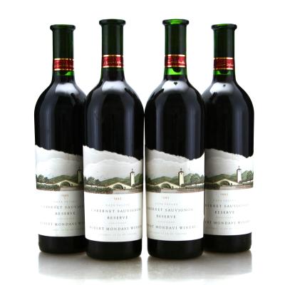 Robert Mondavi Reserve Cabernet Sauvignon 1993 Napa Valley 4x75cl