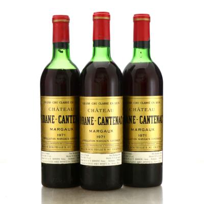 Ch. Brane-Cantenac 1971 Margaux 2eme-Cru 3x75cl