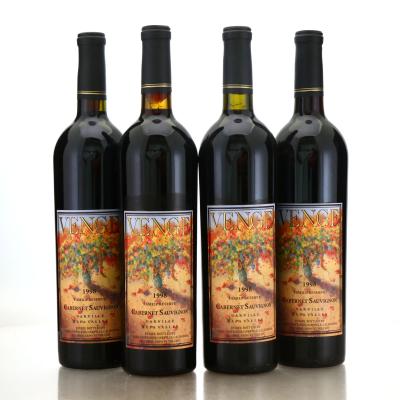 Venge Family Reserve Cabernet Sauvignon 1998 Napa Valley 4x75cl