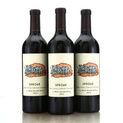 Mark Herold Wines Uproar Cabernet Sauvignon 2012 Napa Valley 3x75cl