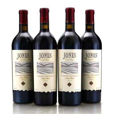 Jones Family Vineyards Cabernet Sauvignon 1997 Napa Valley 3x75cl