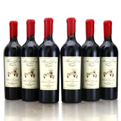 Sherwin Family Vineyards Cabernet Sauvignon 2005 Napa Valley 6x75cl