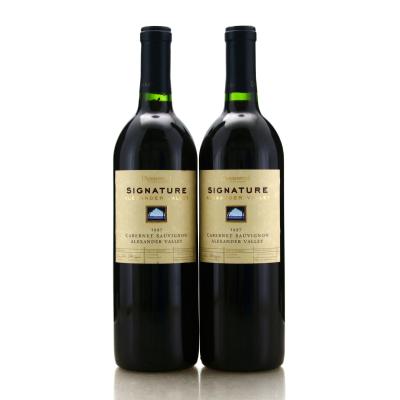 Dunnewood Vineyards Signature Cabernet Sauvignon 1997 Alexander Valley 2x75cl