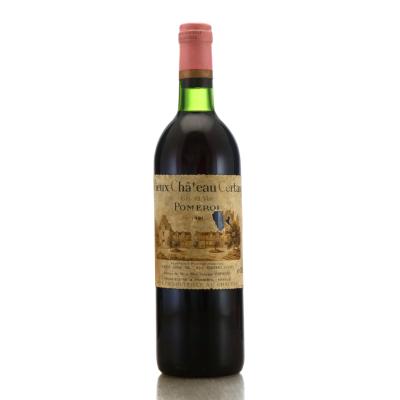 Vieux Ch. Certan Grand Vin 1981 Pomerol