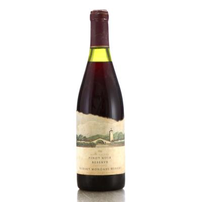 Robert Mondavi Reserve Pinot Noir 1991 Napa Valley