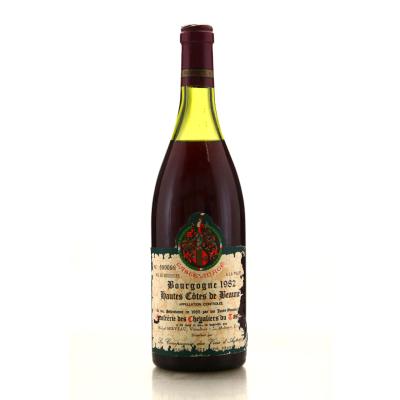 Michel Serveau Pinot Noir 1982 Hautes-Cotes de Beaune