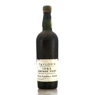 Taylor's 1963 Vintage Port