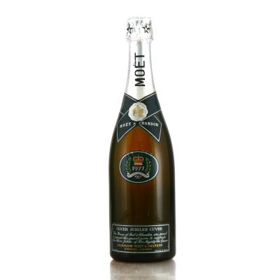 Moet & Chandon N.V. Champagne / Queens Silver Jubilee Cuvee 1977