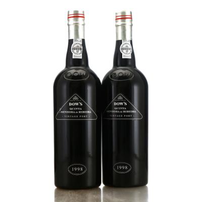 Dow's Quinta Senhora da Ribeira 1998 Vintage Port 2x75cl