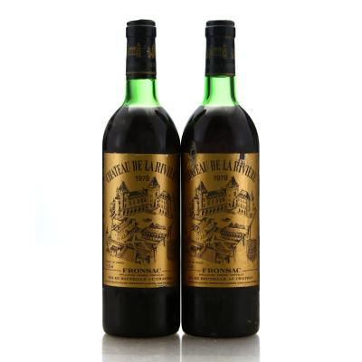 Ch. De La Riviere 1978 Fronsac 2x75cl