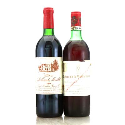 Assorted St-Emilion Reds 2x75cl