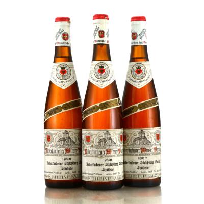 Niederkirchener Winzer-Verein Schloberg Kerner Spatlese 1983 Rheinpfalz 3x70cl