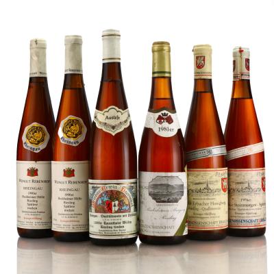 Assorted German Rheingau Riesling 6x75cl