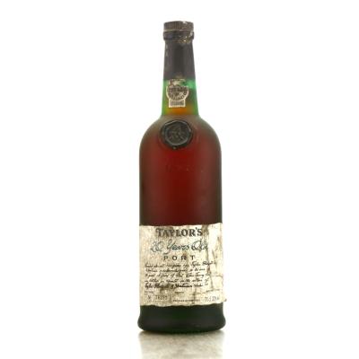 Taylor's 20 Year Old Tawny Port / Bottled 1992