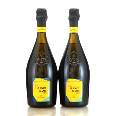 Veuve Clicquot La Grande Dame Brut 2015 Vintage Champagne 2x75cl