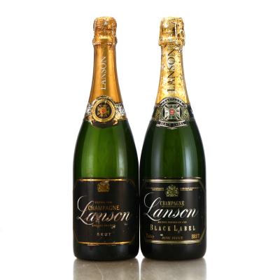 Lanson Brut NV Champagne 2x75cl