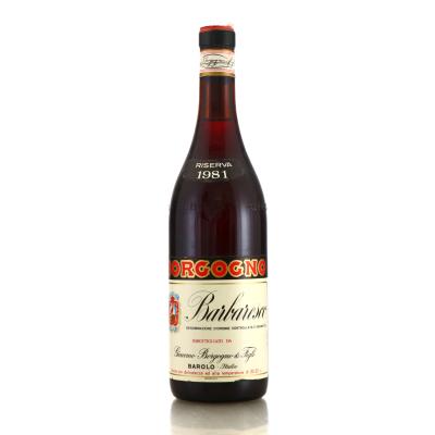 Giacomo Borgogno & Figli 1981 Barolo Riserva