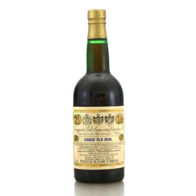 Tarquinio T. da Camara Lomelino Choice Old Bual Madeira circa 1960s