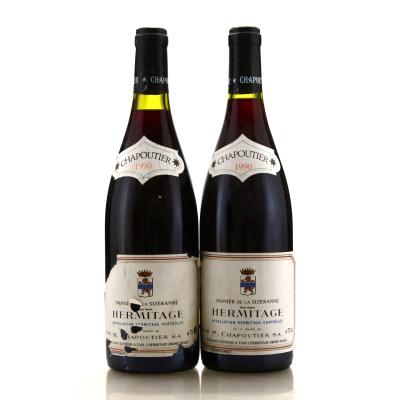 M.Chapoutier Monier De La Sizeranne 1990 Hermitage 2x75cl