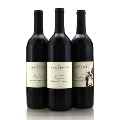 Hartford Old Vine Zinfandel 2009 Russian River Valley 3x75cl