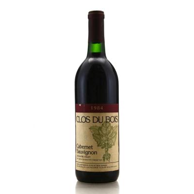 Clos Du Bois Cabernet Sauvignon 1984 Alexander Valley