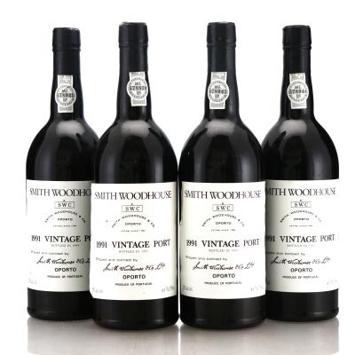 Smith Woodhouse 1991 Vintage Port 4x75cl