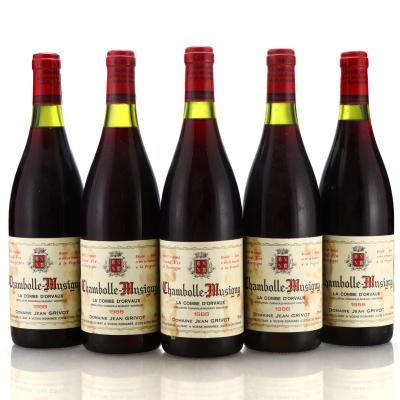 Dom. Jean Grivot La Combe d'Orveaux 1988 Chambolle-Musigny 1er-Cru 5x75cl