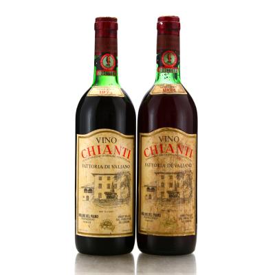 Fattoria Di Valiano 1974 Chianti 2x72cl