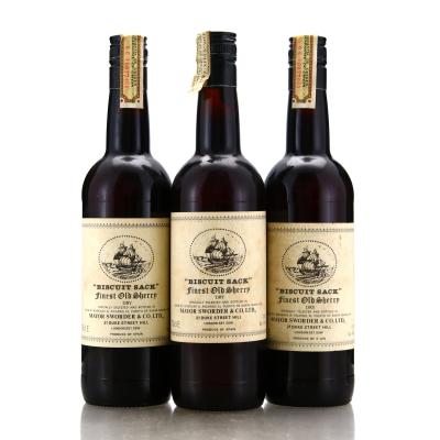 A. Picardo Biscuit Sack Finest Old Dry Sherry 3x70cl