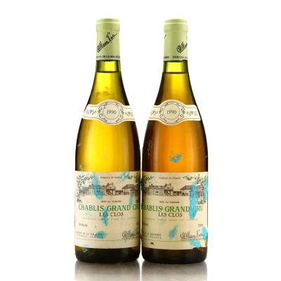 Dom. De La Maladiere Les Clos 1990 Chablis Grand-Cru 2x75cl / William Fevre