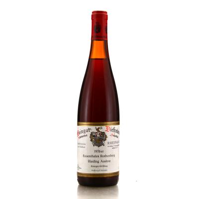 Diefenhardt Rauenthaler Rothenberg Riesling Auslese 1976 Rheingau