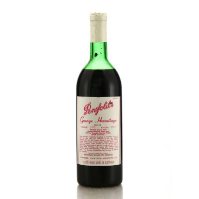 Penfolds Grange Hermitage 1975 Barossa