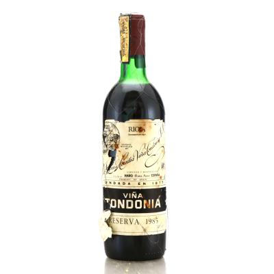 R. Lopez de Heredia Vina Tondonia 1985 Rioja Reserva