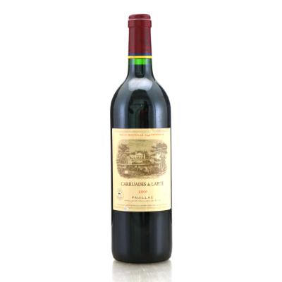 Carruades De Lafite 2001 Pauillac