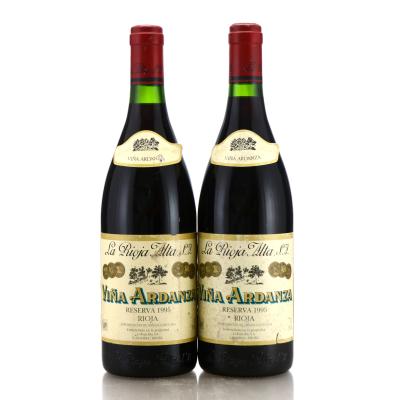 La Rioja Alta Vina Ardanza 1995 Rioja Reserva 2x75cl