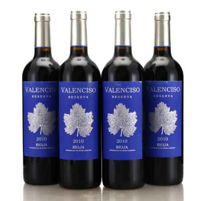 Valenciso 2010 Rioja Reserva 4x75cl