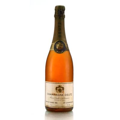 Deutz Blanc De Blancs 1982 Vintage Champagne