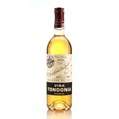 R. Lopez de Heredia Vina Tondonia 2005 Rioja Blanco Reserva