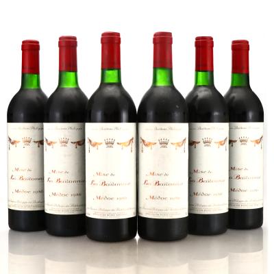 Baron Philippe De Rothschild Mise De La Baronnie 1986 Medoc 6x75cl