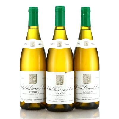 Jean Marc Brocard Bougros 2005 Chablis Grand-Cru 3x75cl