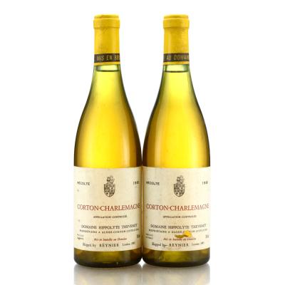 Dom. Hippolyte Thevenot 1981 Corton-Charlemagne Grand Cru 2x75cl