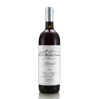 Ceretto-Alba Vigneto Villero Castiglione Falletto 1985 Barolo