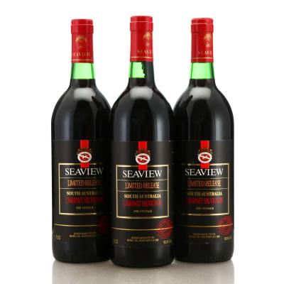 Seaview Cabernet Sauvignon 1988 South Australia 3x75cl